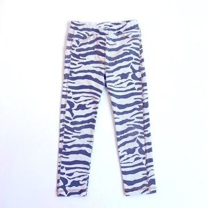 Zara Kids Zebra Print Jeggings, Size 5